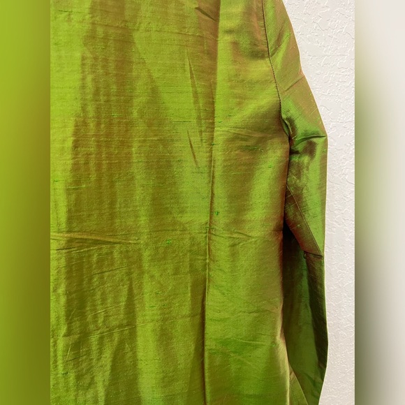 Etro Milano - Made In Italy - Silk Green Jacket - 40 - Picture 8 of 11